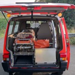 VW Krankentransportwagen T4 Bus von hinten